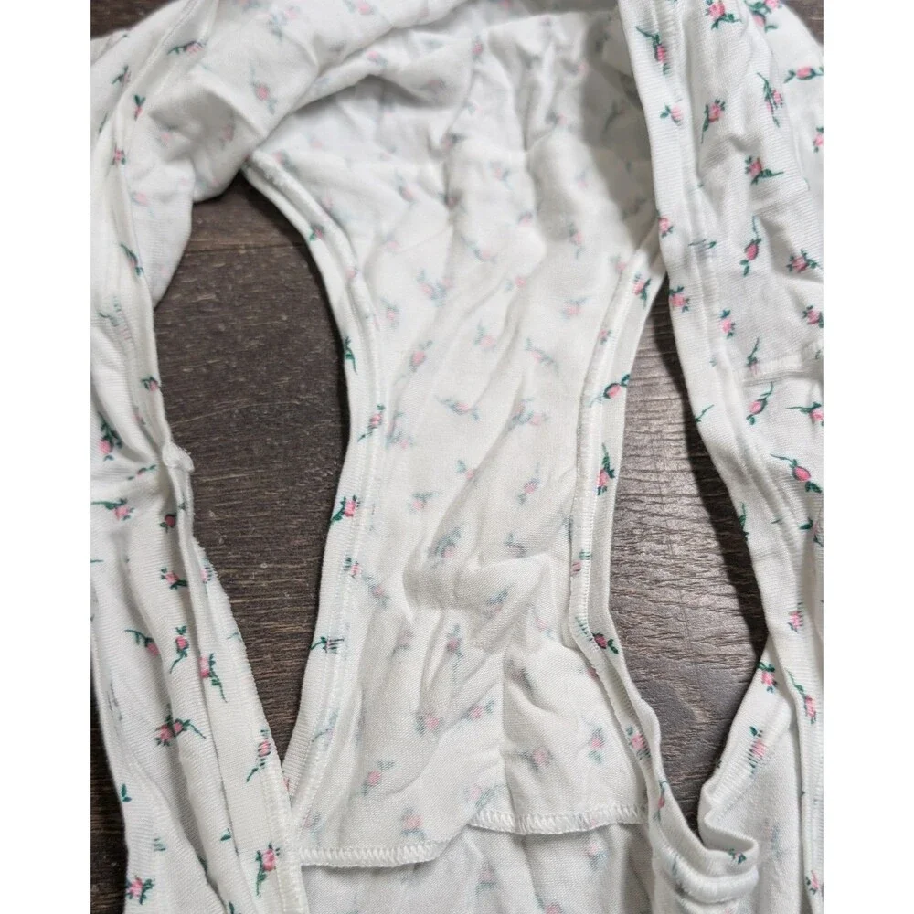 Pink VICTORIA'S SECRET XXL White LIGHTWEIGHT LOGO PANTIES New Without (322D)